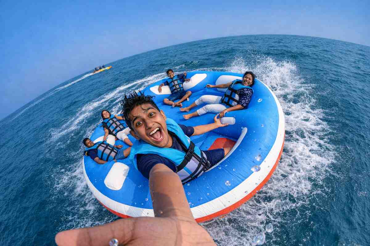 Twist Tube Ride at Shreeram Watersports, Juhu