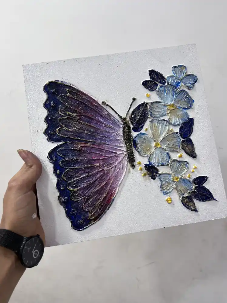 Texture Art Workshop at Artimize in Vile Parle, Mumbai Suburban