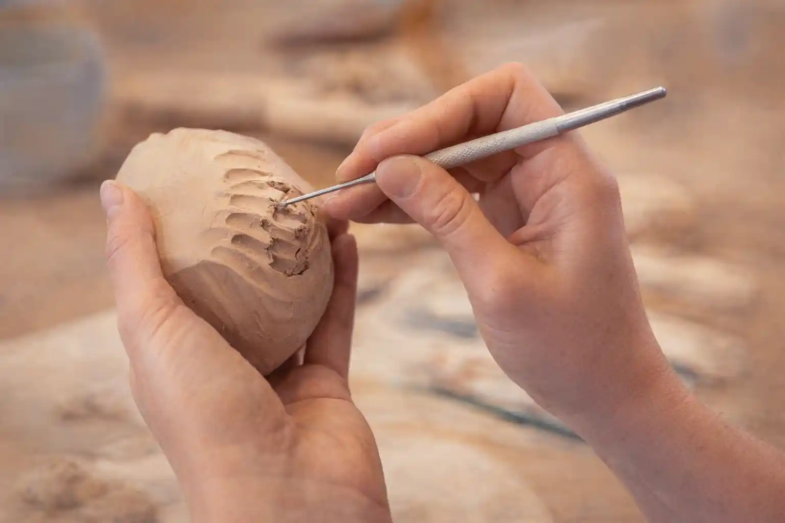 Wheel Pottery and Sculpting at Meetakriti Art Studio, Goregaon