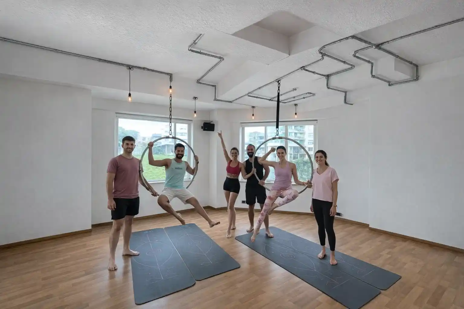 Aerial Hoop at Lit Fit Dance & Fitness Studio, Bandra West