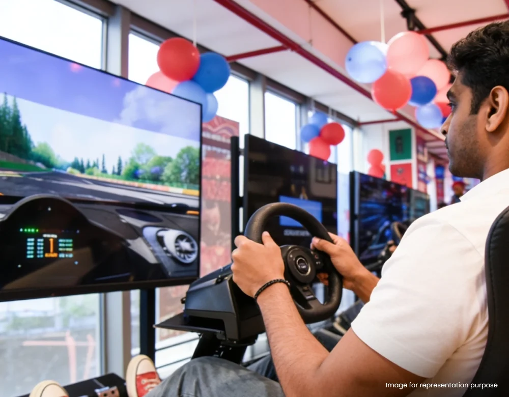 Static F1 Racing Simulator