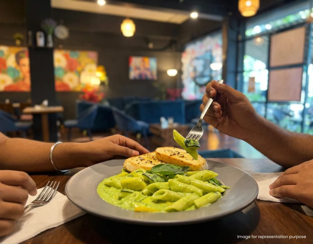 Couple Cafe Date
