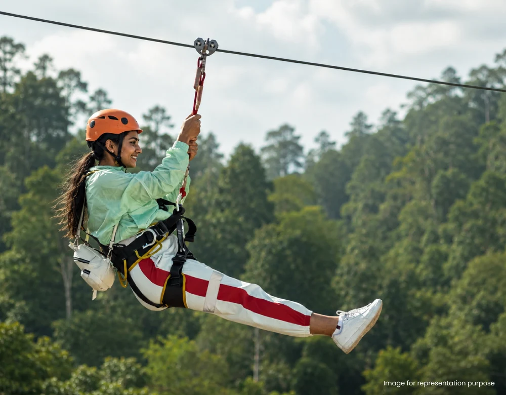 400 Metre Zipline Experience