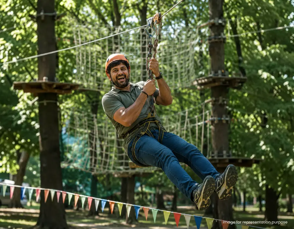 Zipline And Sky Cycling