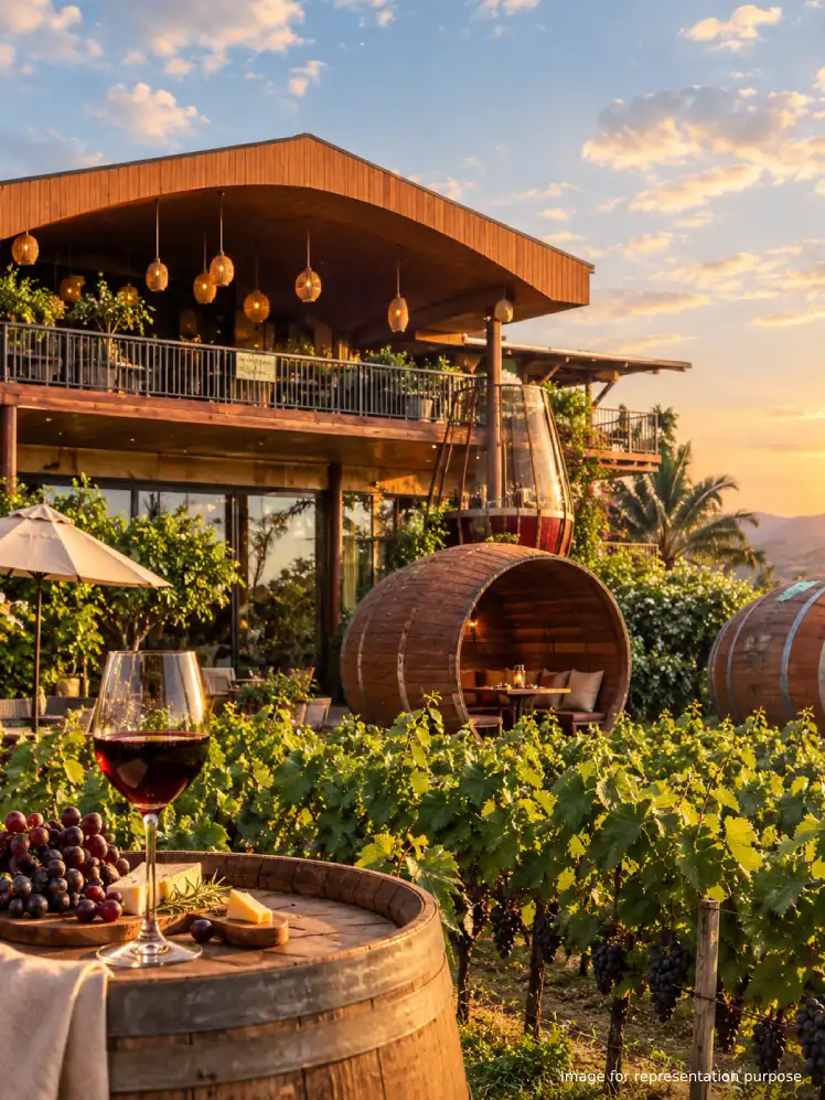 Vineyard Stay with Spa & Wine Tasting at Soma Vine Village Nashik - Photo 8