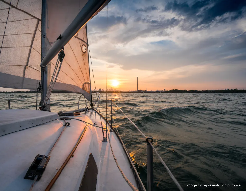 Sunset Yacht sail by Discover Sailing, Colaba