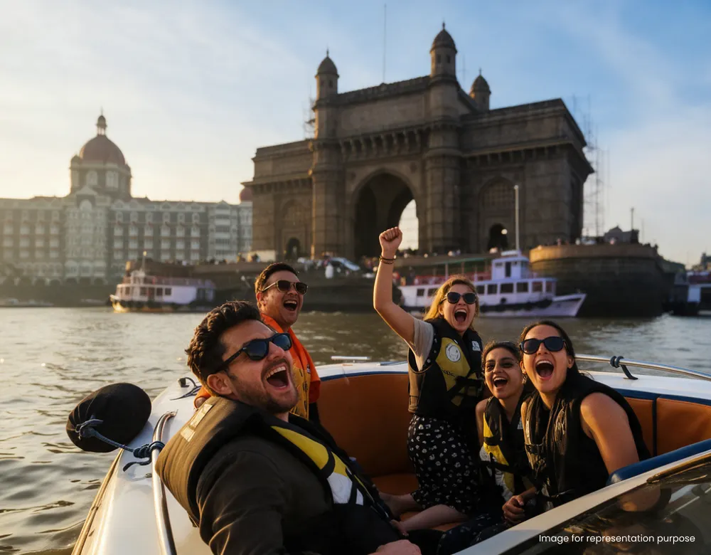 Mumbai to Alibaug Speedboat by Discover Sailing, Colaba
