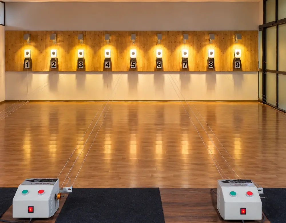 Rifle Target Shooting at Champions Shooting Range, Chembur