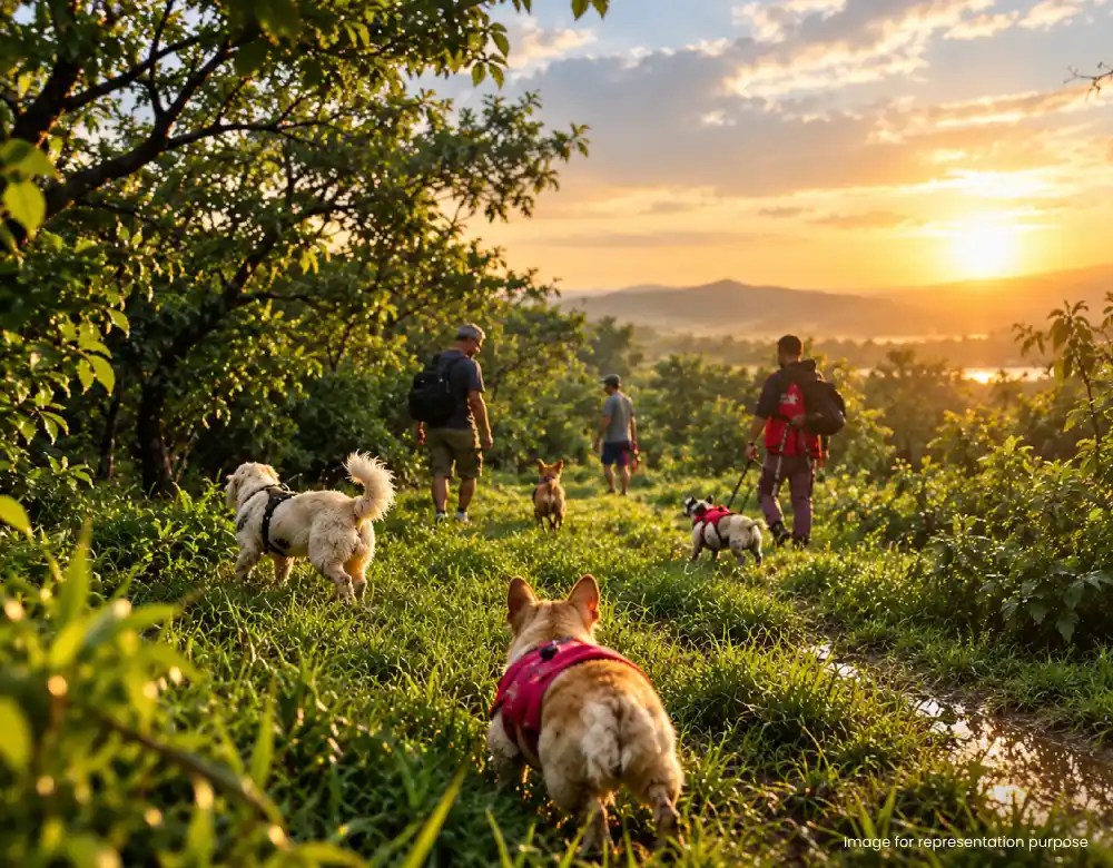 Pet-Friendly Adventure Day Trip at Kamshet Adventure Club, Kamshet