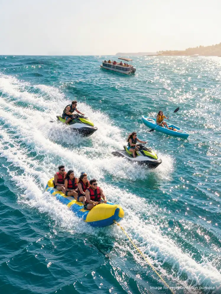 5 Water Sports Adventure Pass at Entartica Sea World Alibaug - Photo 6