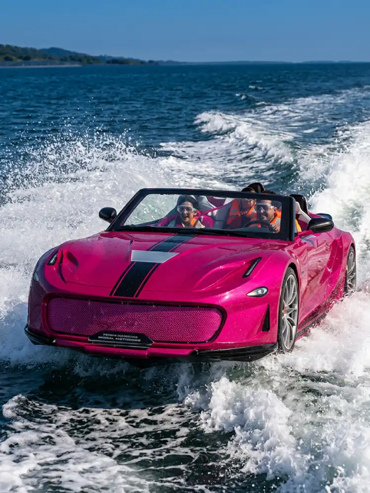 Ferrari JetCar Ride at Entartica Sea World Alibaug - Photo 3