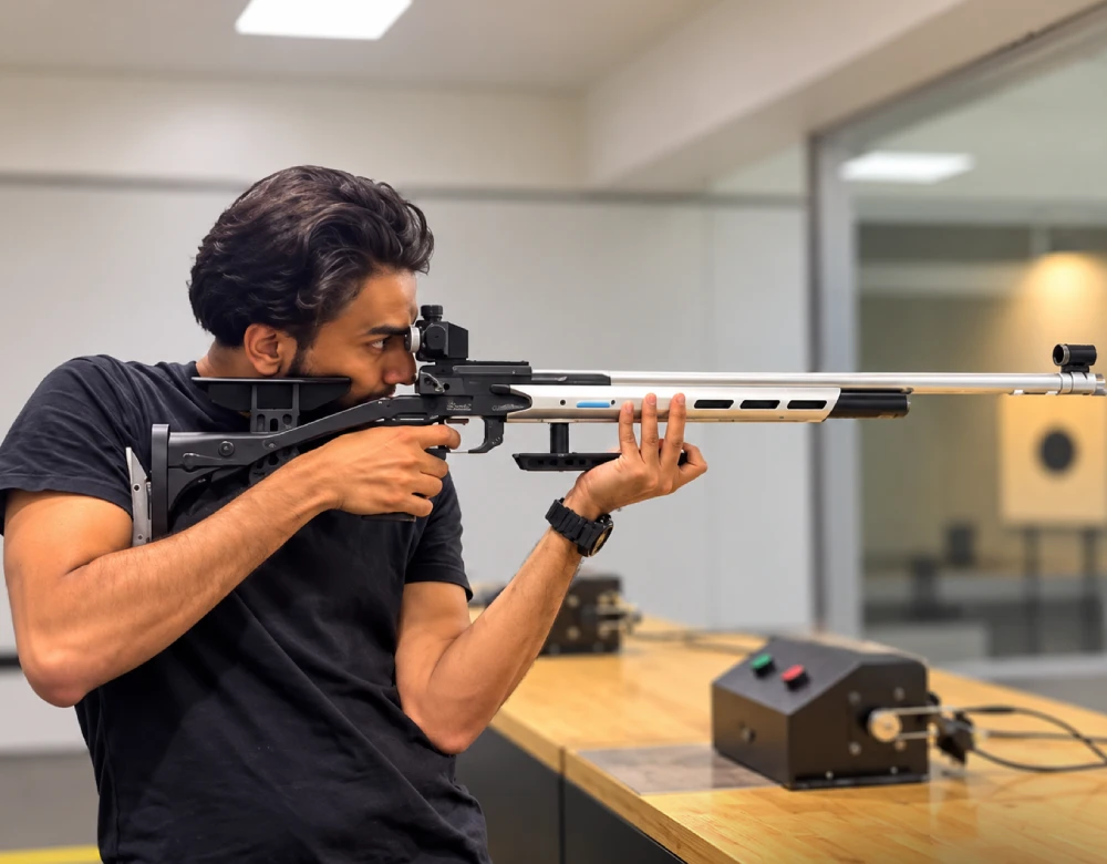 Air Rifle Shooting Challenge at Dspm Shooting Range, Dombivli