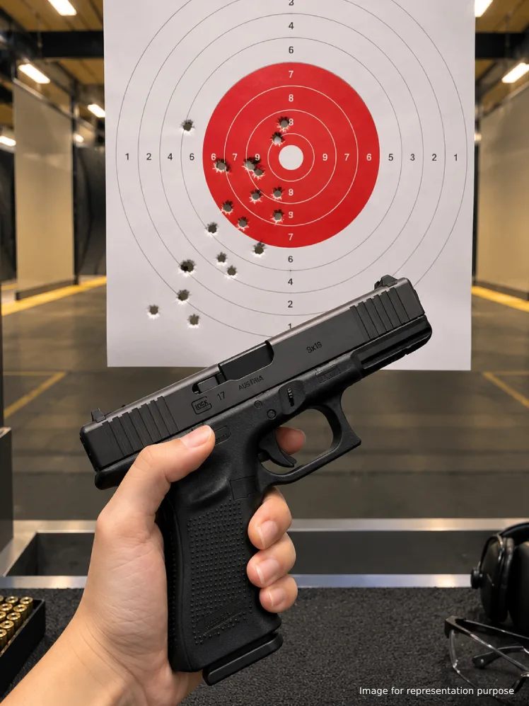 CO2 Glock 17 Shooting at Dspm Shooting Range Dombivli - Photo 4