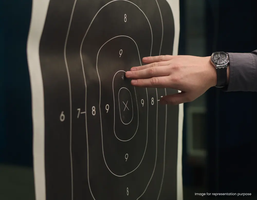 Spring-Powered Air Pistol Shooting at AirSoft India Sports Arena, Goregaon