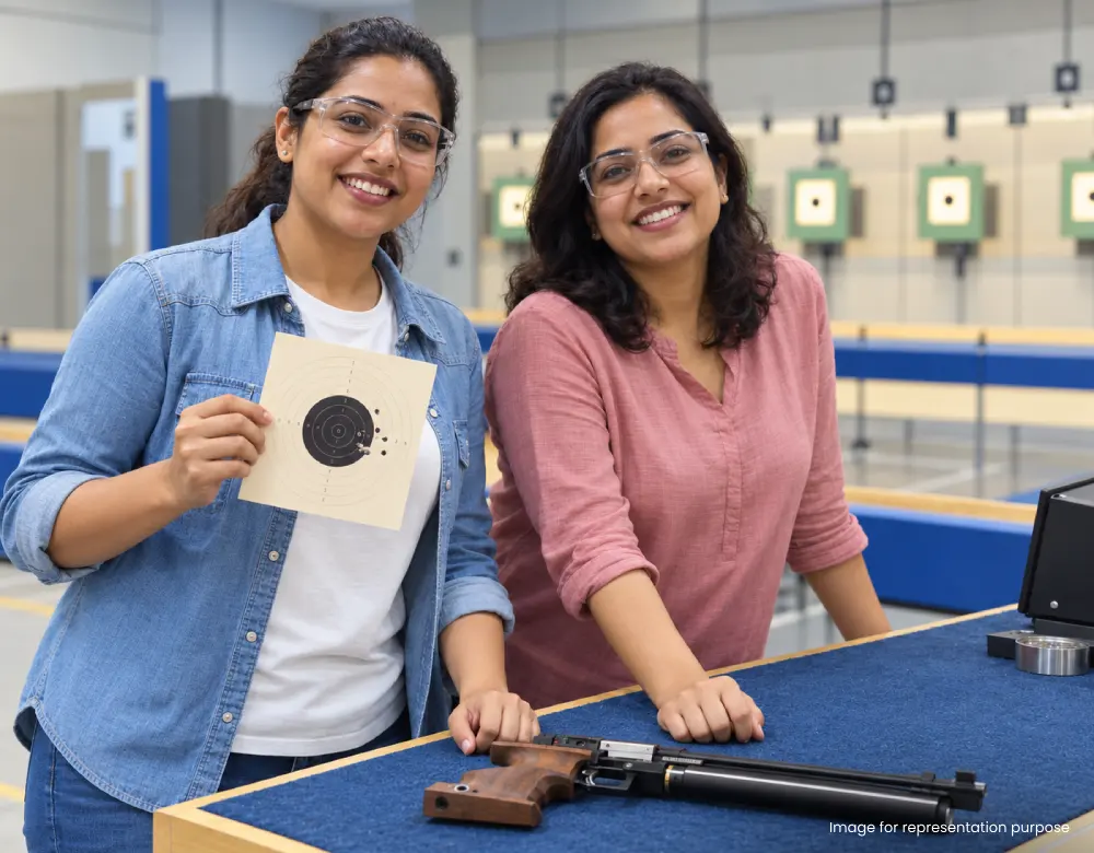 20-Shot Pistol Shooting at Champions Shooting Range, Andheri