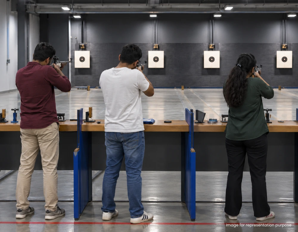Rifle & Pistol Shooting Combo at Champions Shooting Range, Andheri