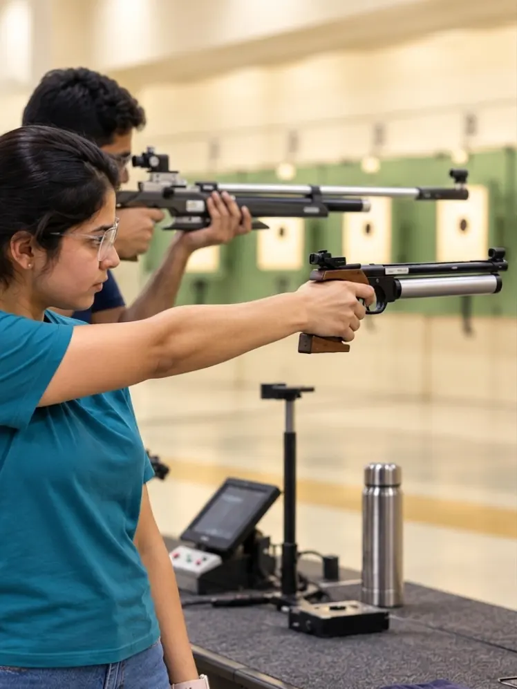 Rifle & Pistol Shooting Combo